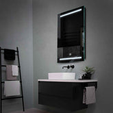 Espejo LED Vertical | Botón táctil | Luz blanca fría - Reyze Seria Salono Model 4